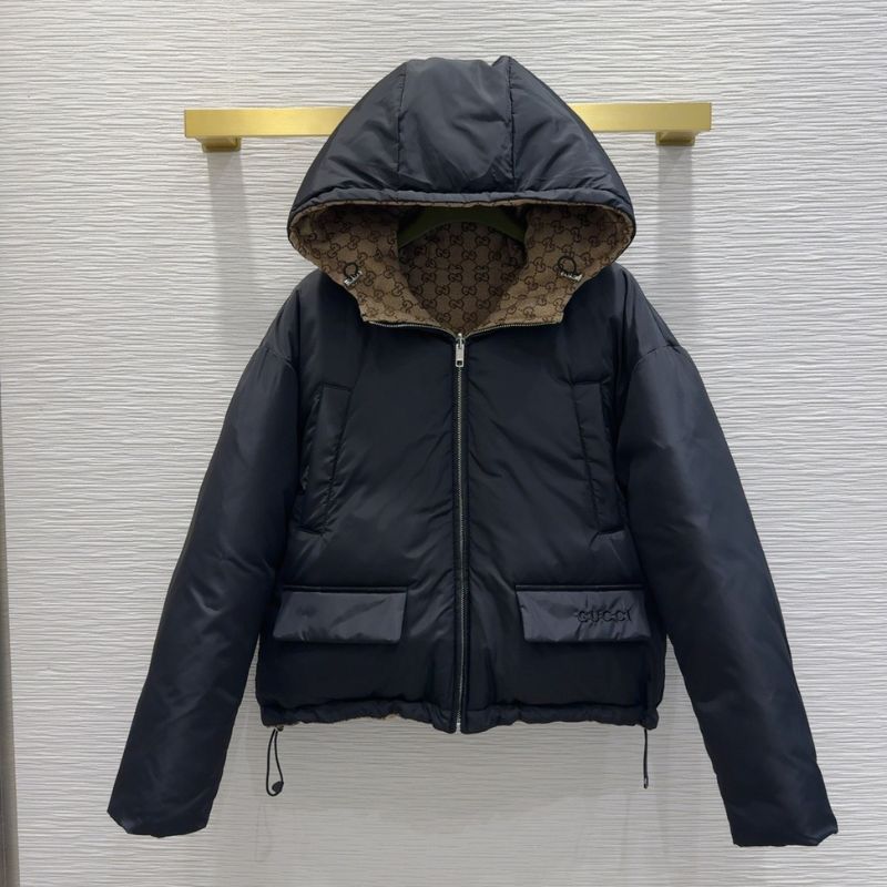 Gucci GG Parachute Nylon Padded Jacket