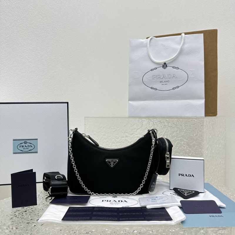 Prada Nylon Hobo Bag