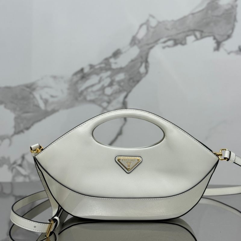 Prada Medium Logo-Applique Tote Bag