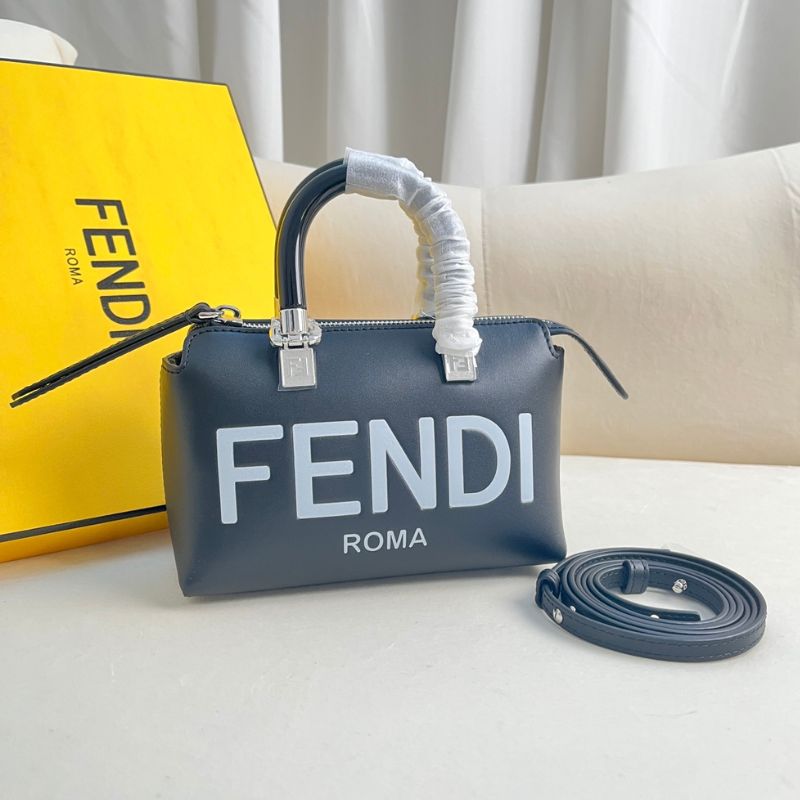 Fendi Vitello King Logo Bag