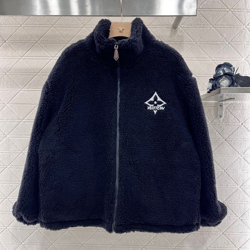 LV Teddy Stand-Up Collar Jacket