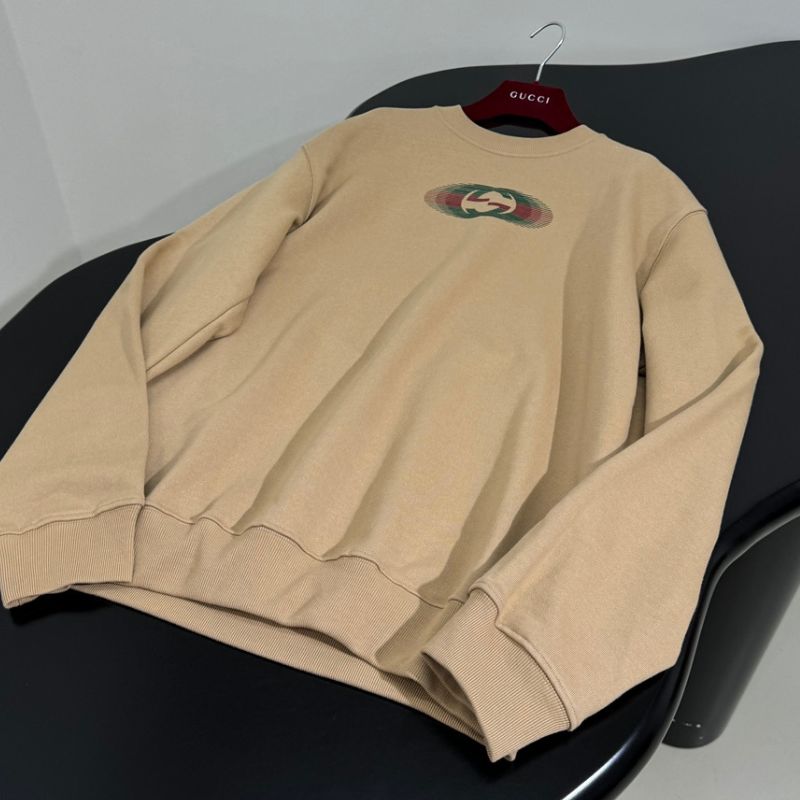 Gucci New Knitted Cotton Round Neck Sweatshirt