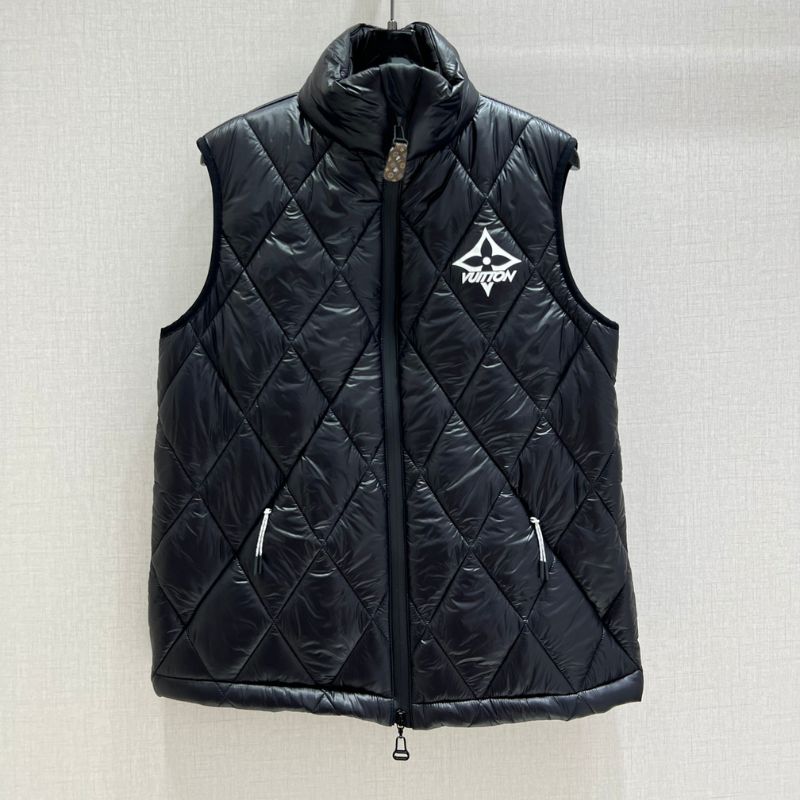 Louis Vuitton Diamond Ripstop Puffer Gilet Jacket