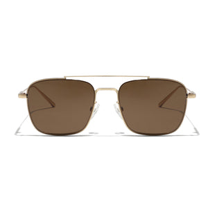 Aviator sunglasses in Gold Brown