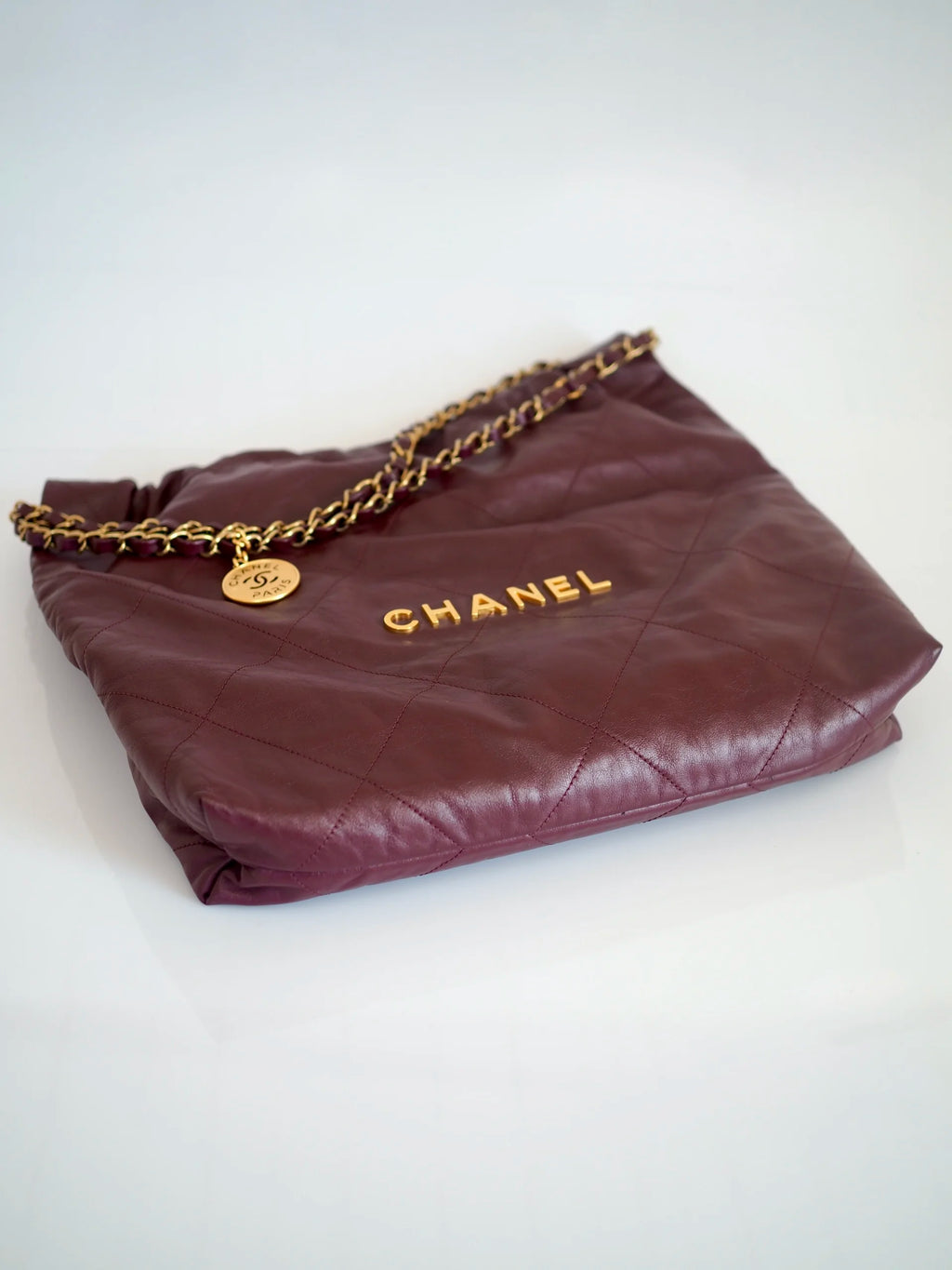 Bag CHANEL 22 Medium Burgundy