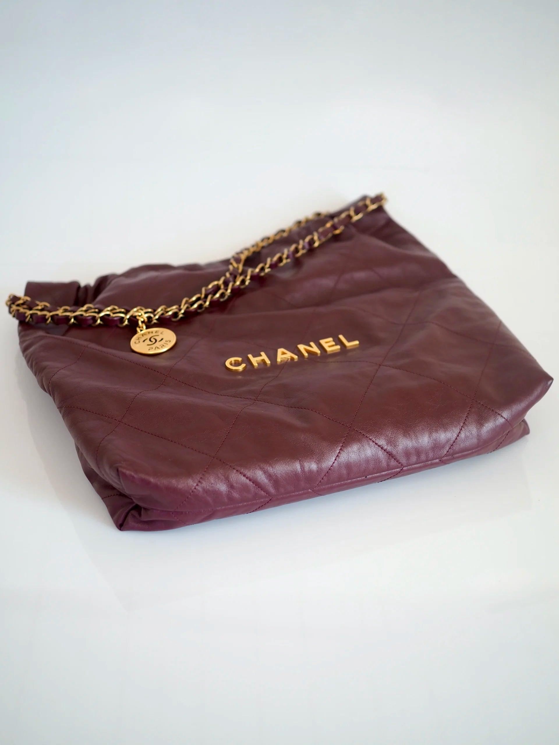 Bag CHANEL 22 Medium Burgundy
