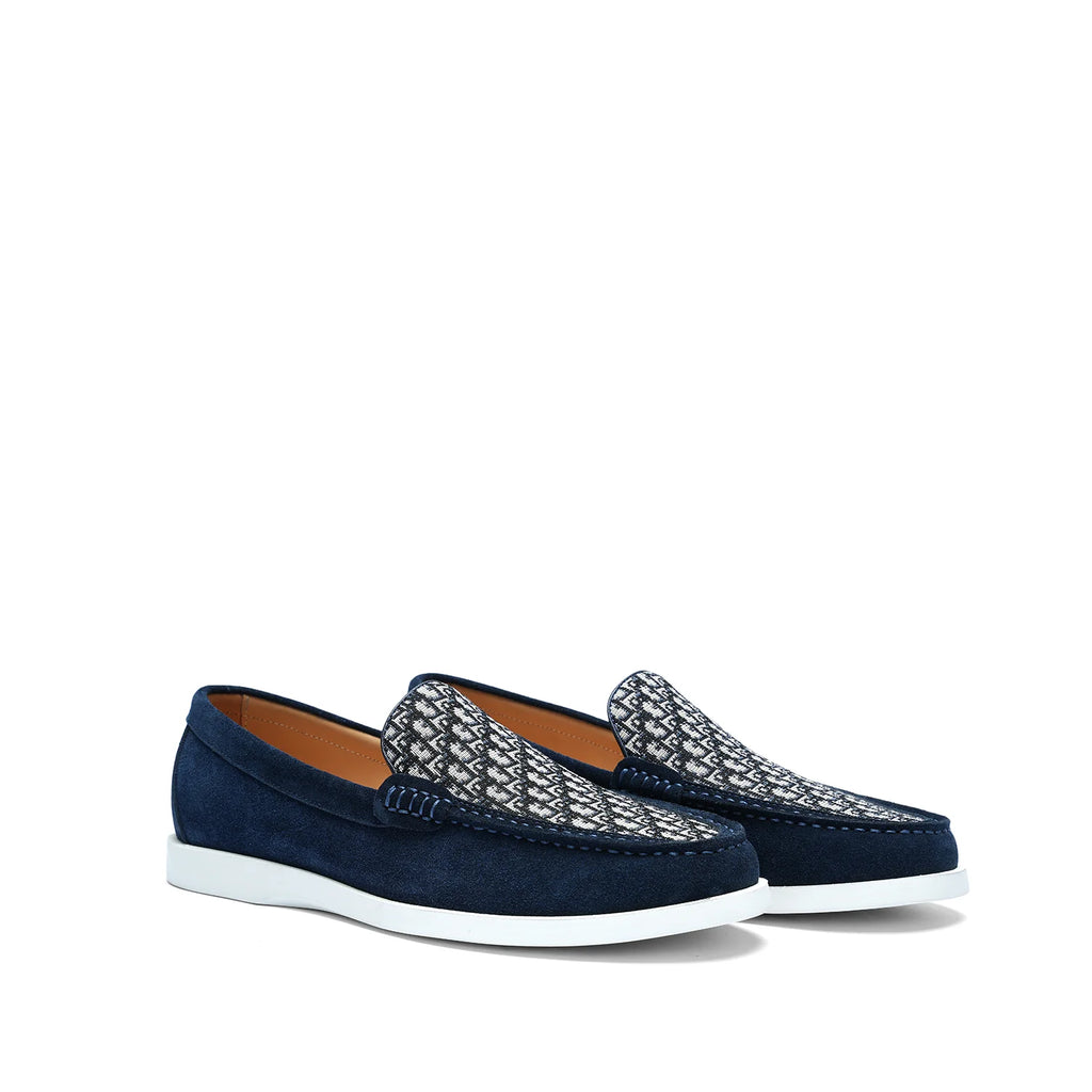 Dior Blue Loafers