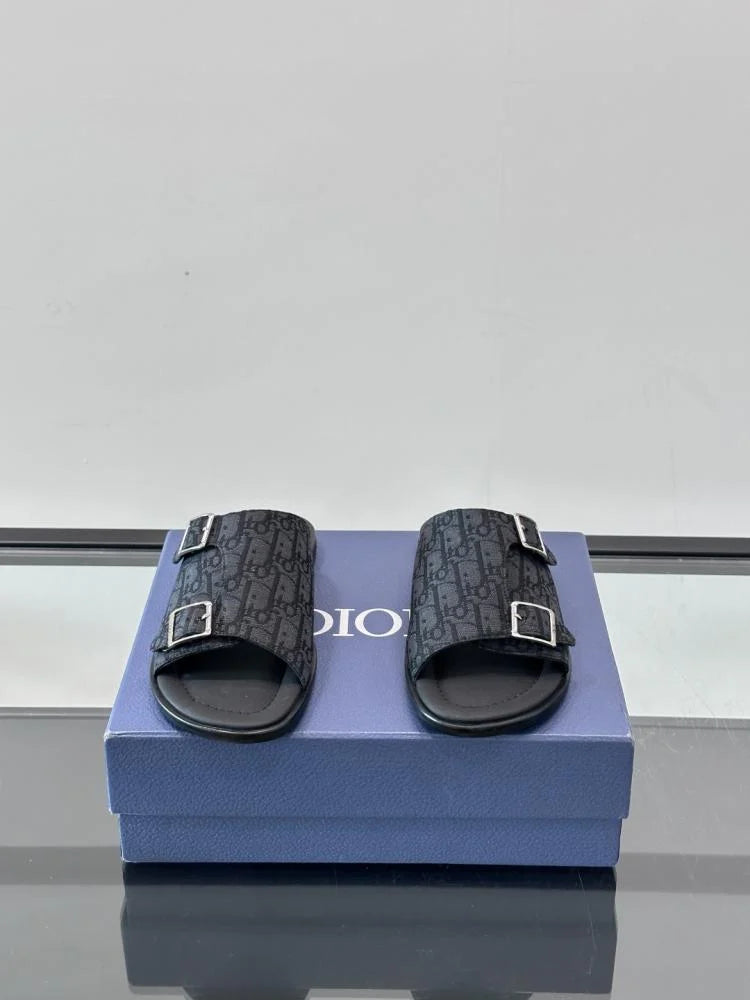 Dior Black Slipper