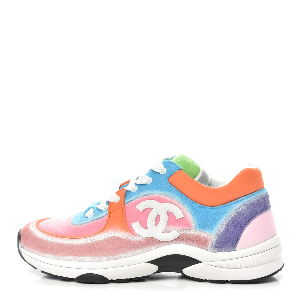 Suede CC Sneakers White Multicolor
