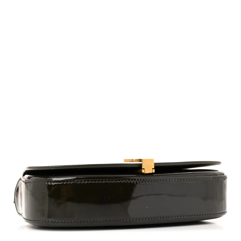 Ysl Patent Calfskin Mini Voltaire Shoulder Bag