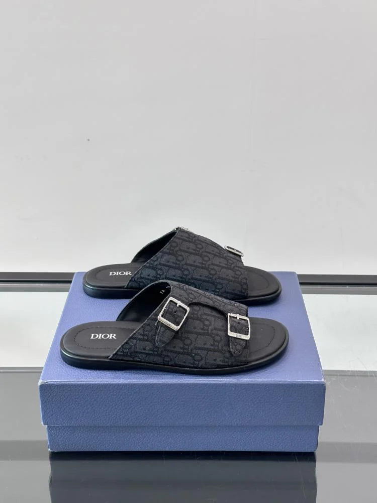 Dior Black Slipper