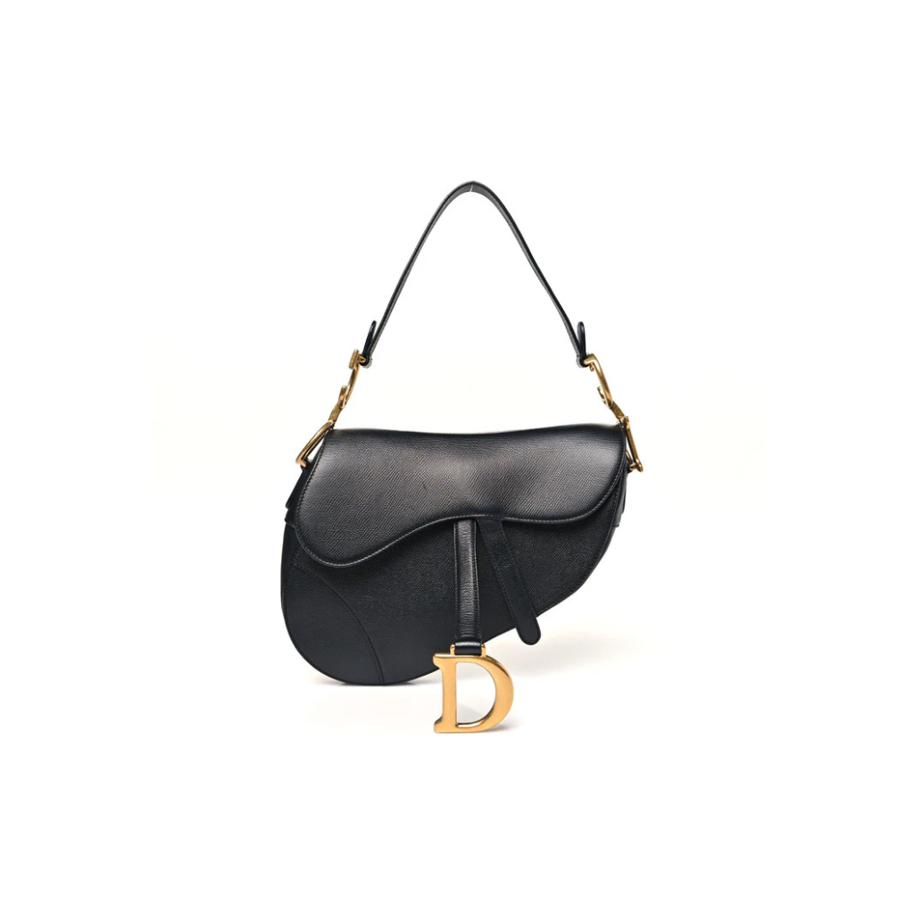 Dior Saddle Leather Shoulder Bag