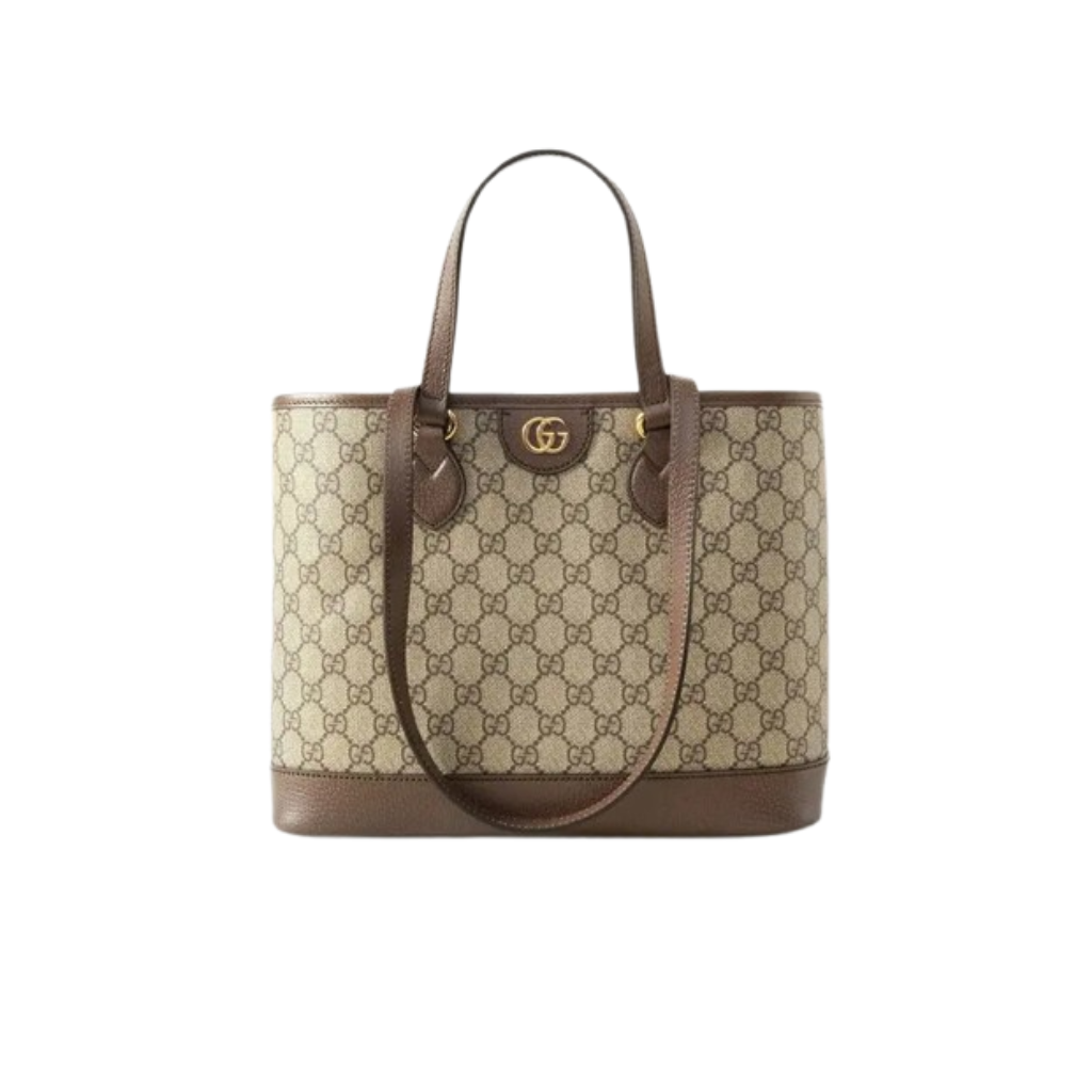 Gucci GG Emblem small bucket bag