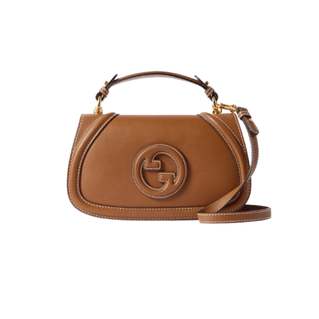 Blondie Brown leather shoulder bag