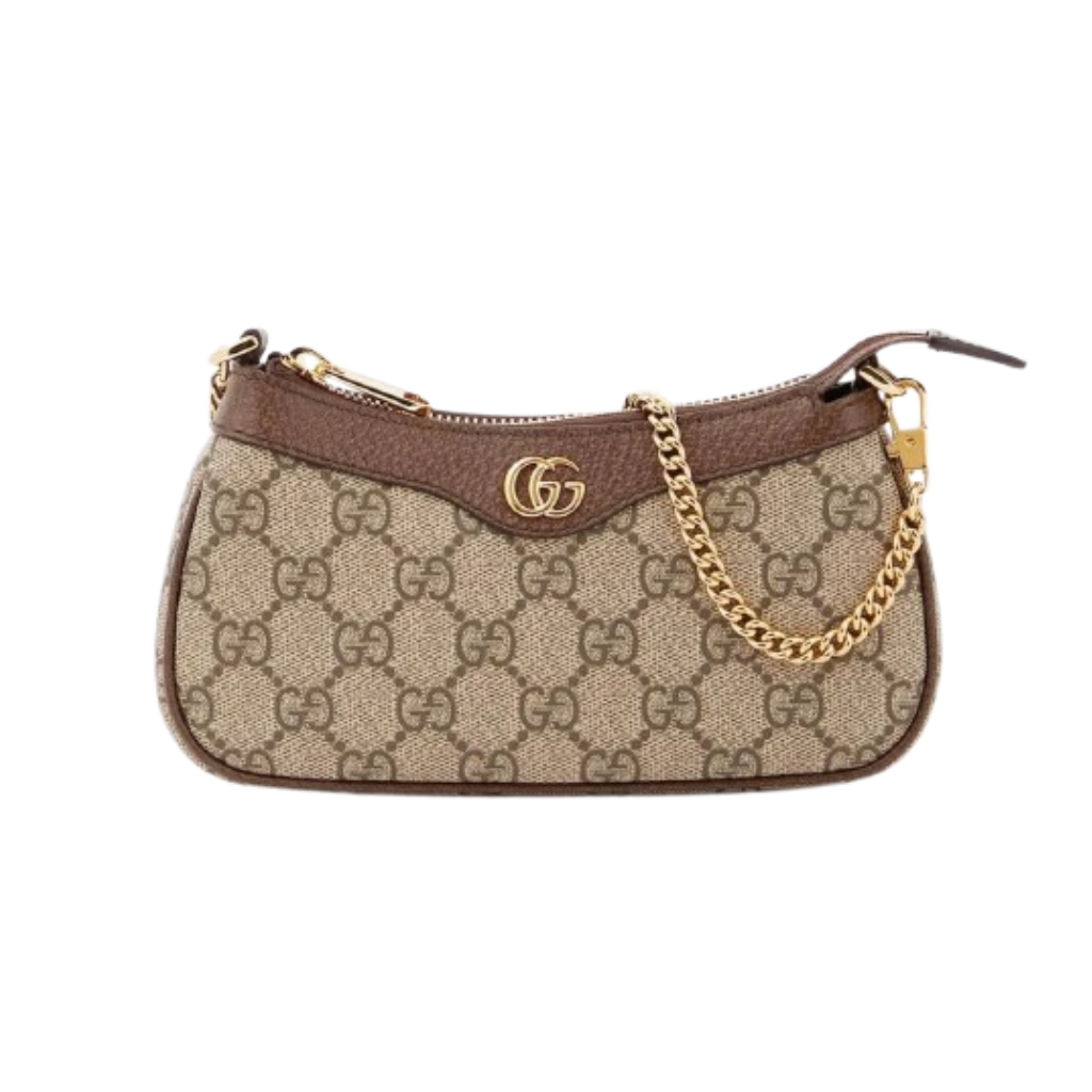 Gucci Women's Brown Ophidia Canvas Mini Bag