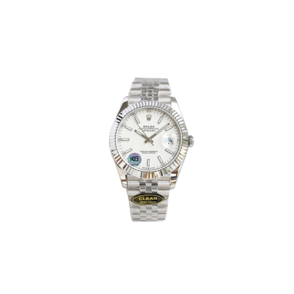 Rolex Datejust Silver Bracelet Watch
