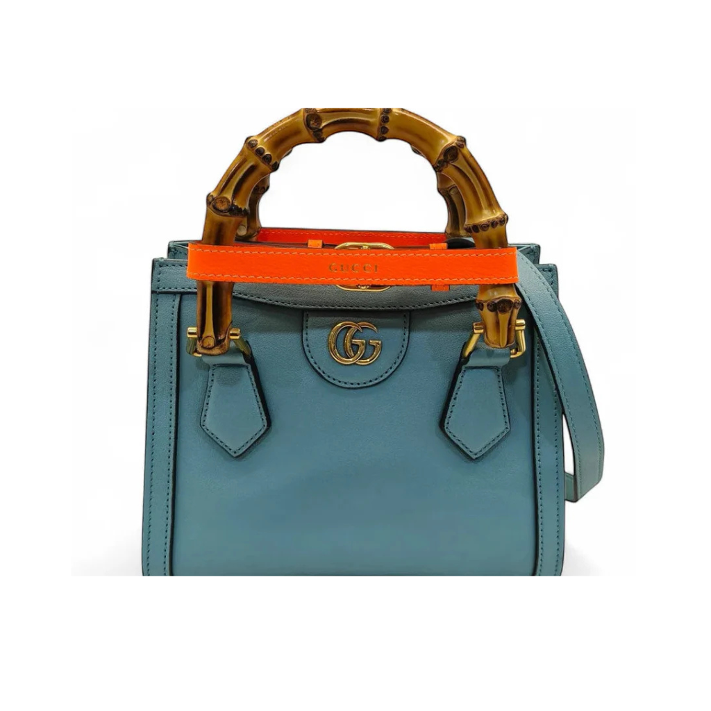 Gucci Mint Green Mini Diana Tote Bag