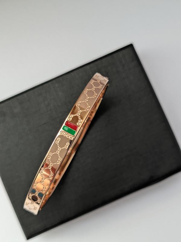 Stainless Steel Enamel Bracelet Bangle