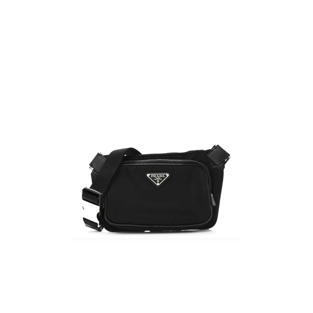 Prada Nylon Black Bumbag