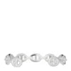 Silver d’Ancre Enchainee Cuff Bracelet