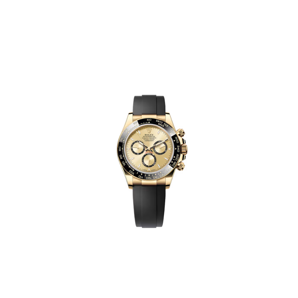 Rolex Daytona Rubber Strap Watch