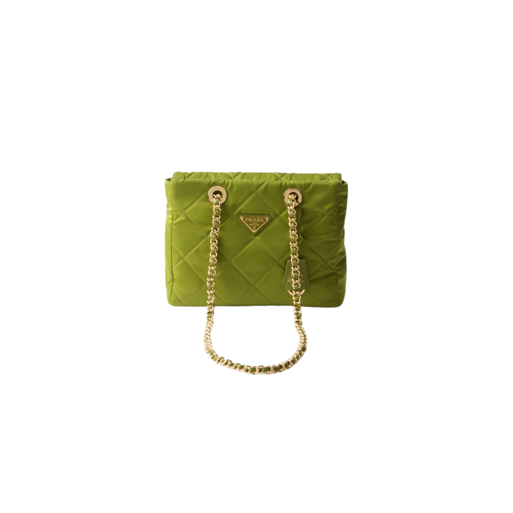 Prada Chaine Re-Nylon Tote Bag