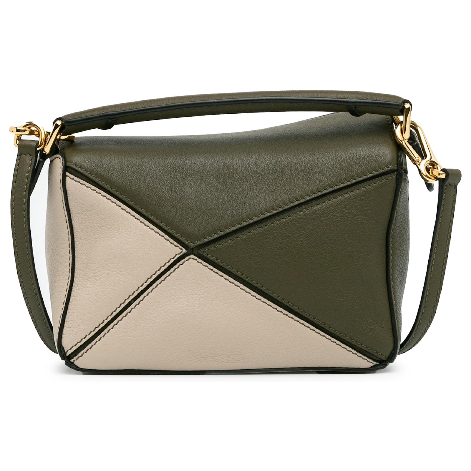 Loewe Mini Tricolor Puzzle Bag