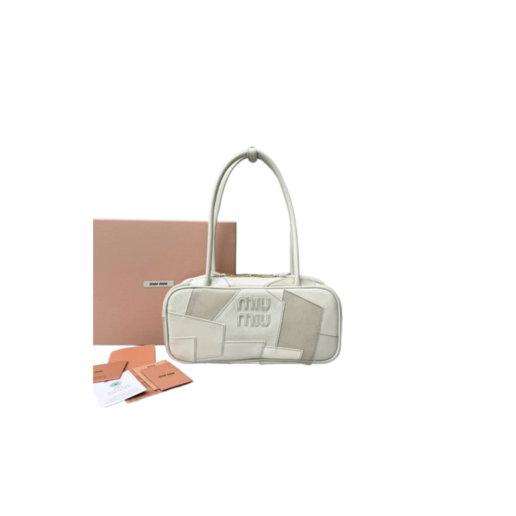 Miu Miu Leather Patchwork Bag