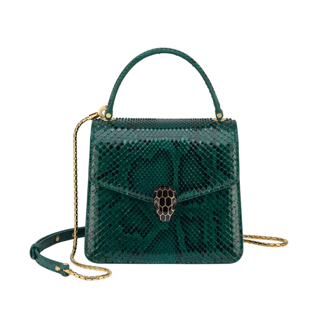 Bvlgari Women's Luxury Green Bag