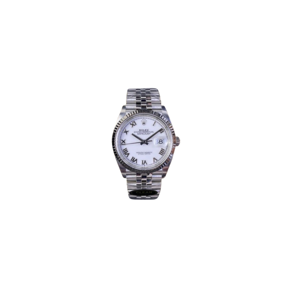Rolex Datejust White Dial Watch