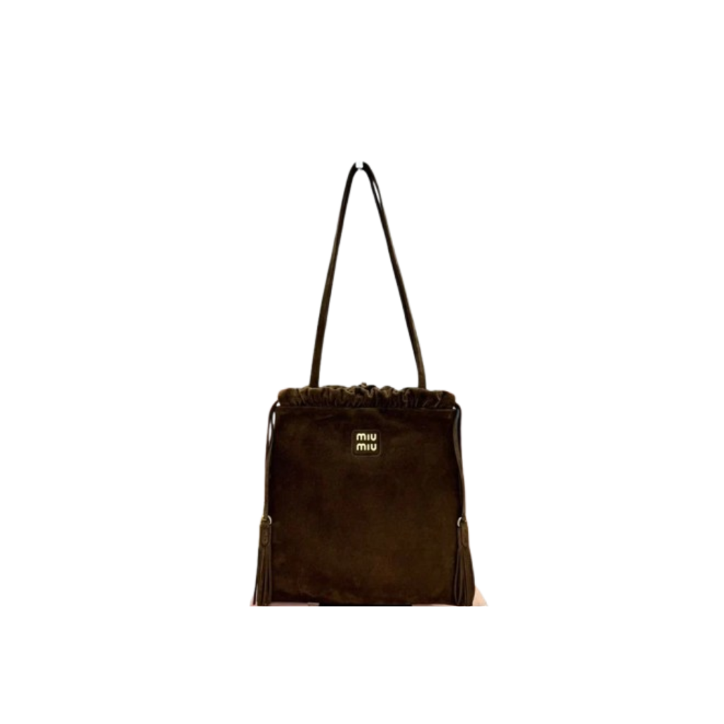 Miu Miu Joie Suede Brown Bag