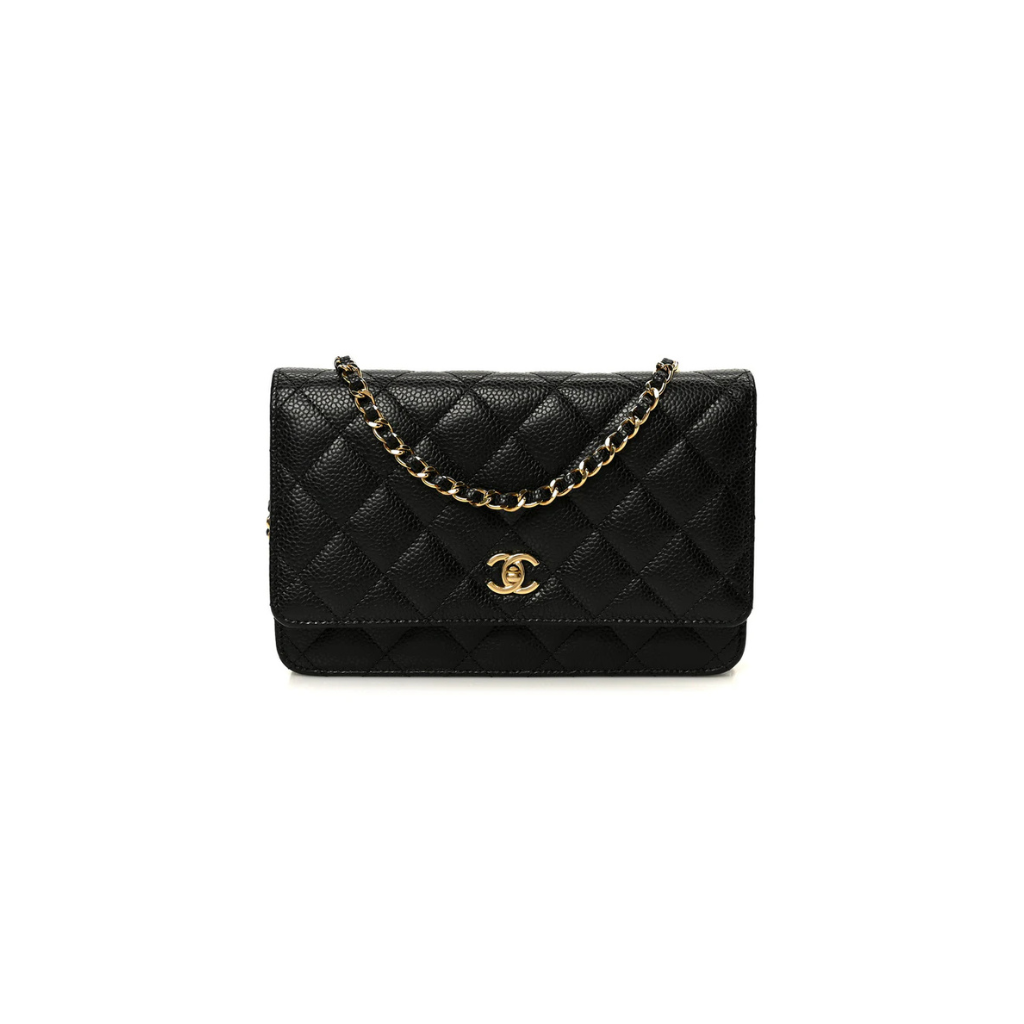 Chanel Classic WOC Black Caviar GHW Luxury Bag