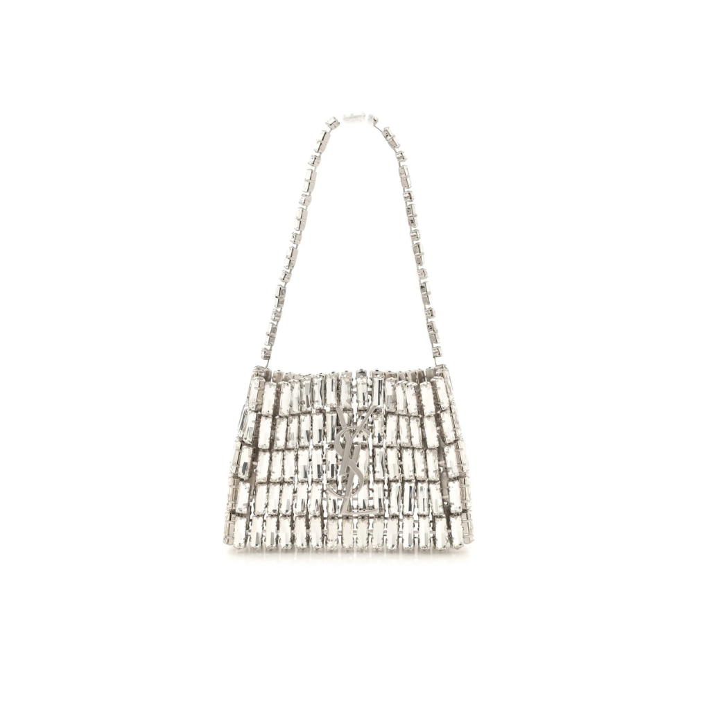 YSL Micro EVENING bag in crystals