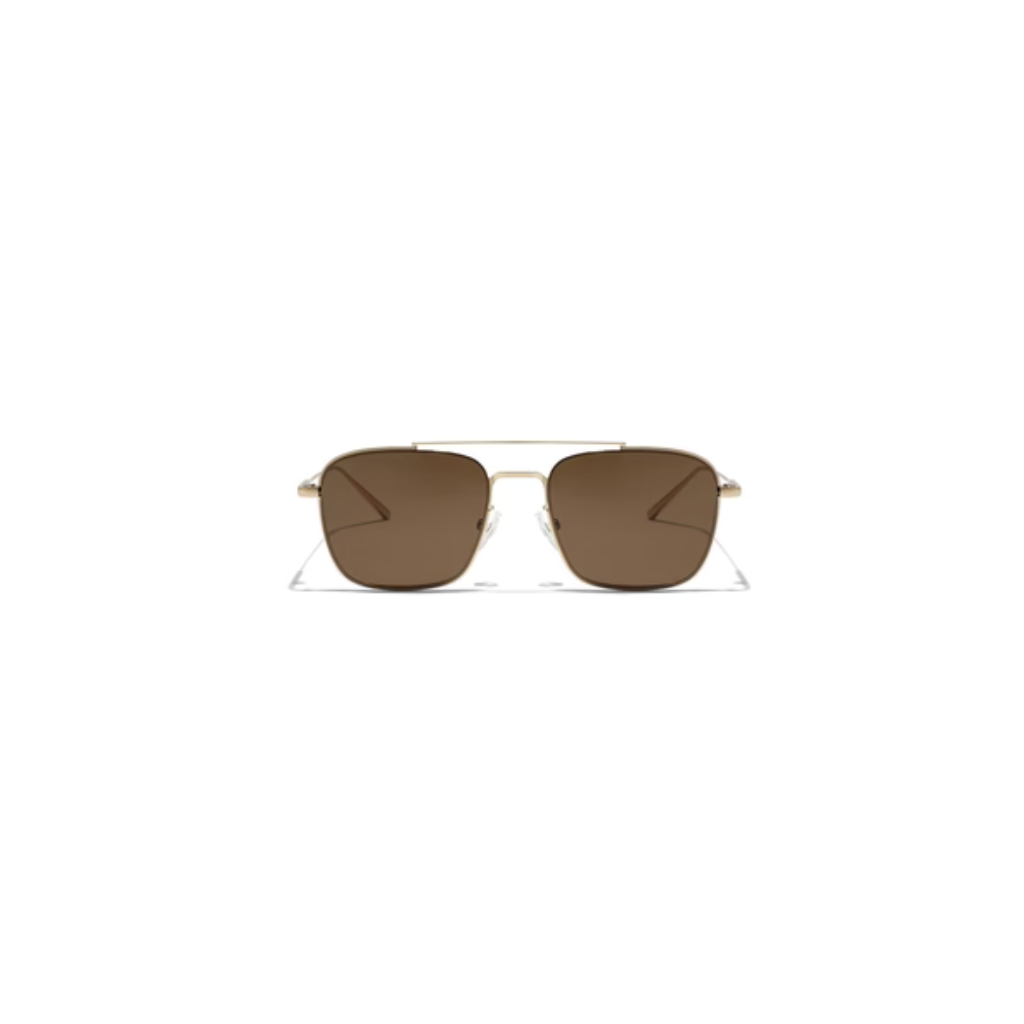 Aviator sunglasses in Gold Brown