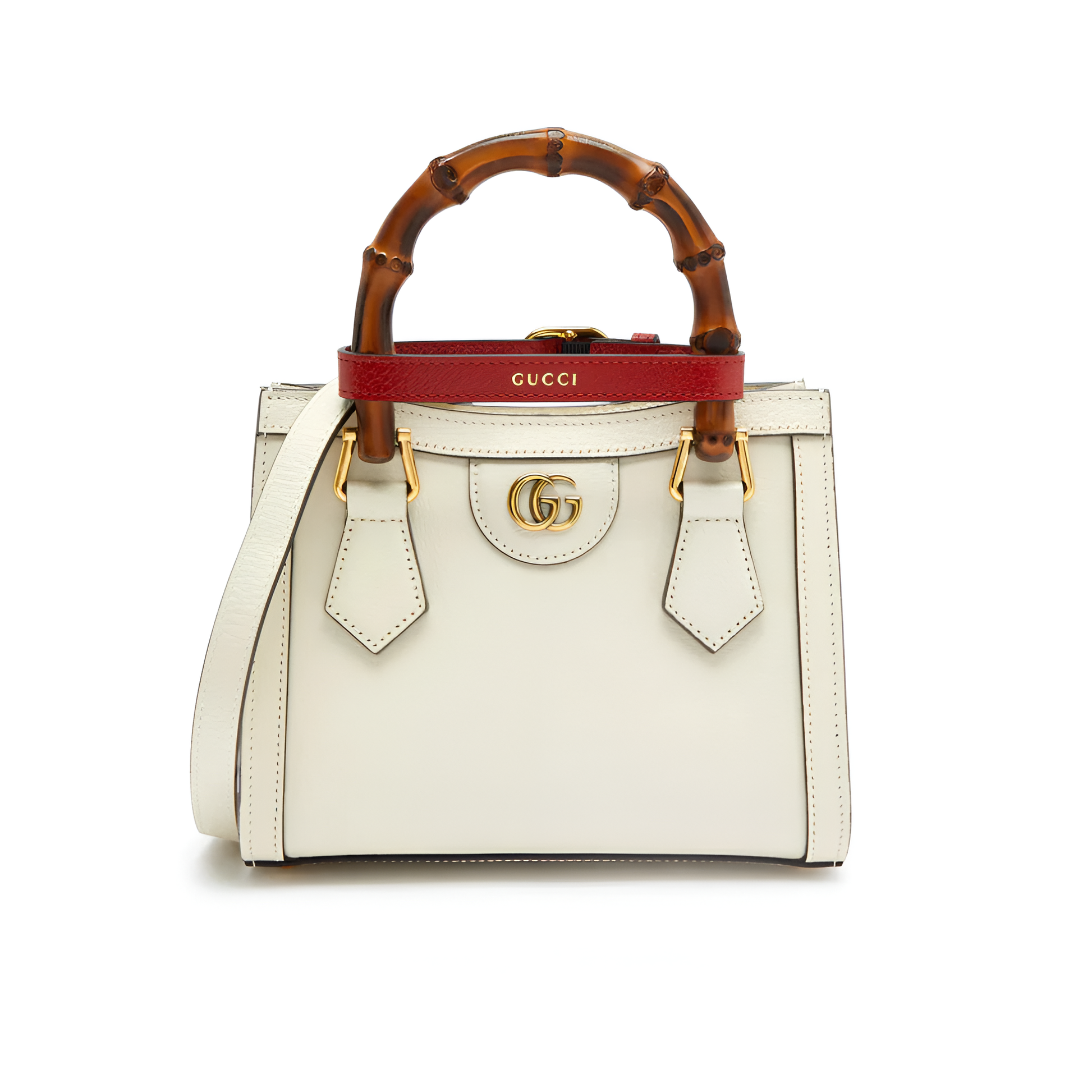 Gucci Diana mini leather top handle bag