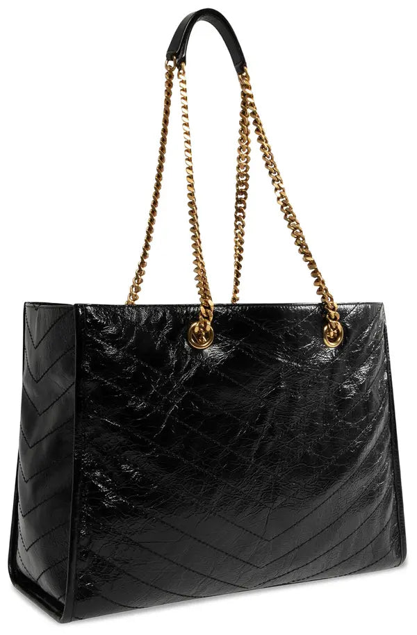 Saint Laurent Niki Nero Shopping Bag
