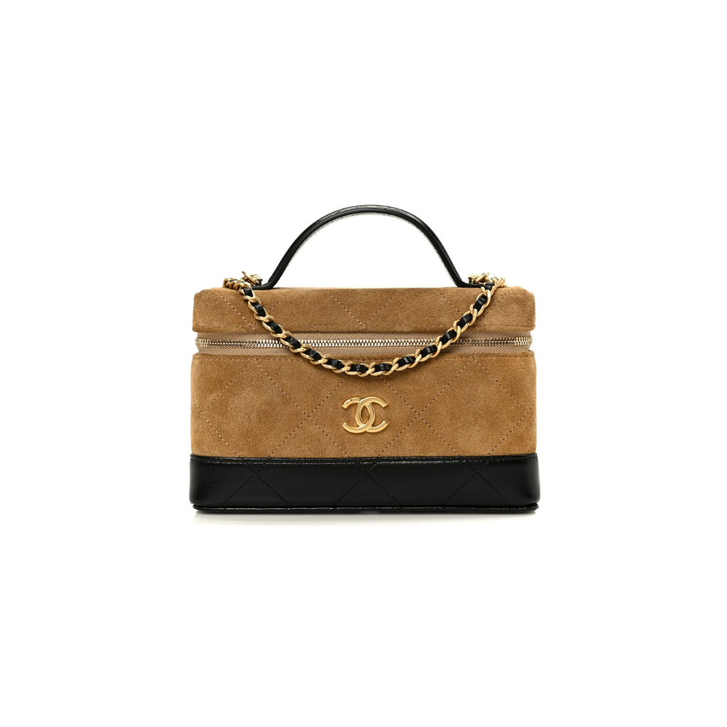 Chanel Chain Beige Black