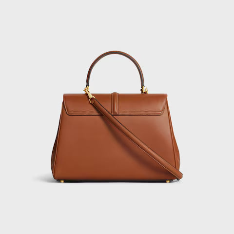 Celine Leather Top Handle Bag
