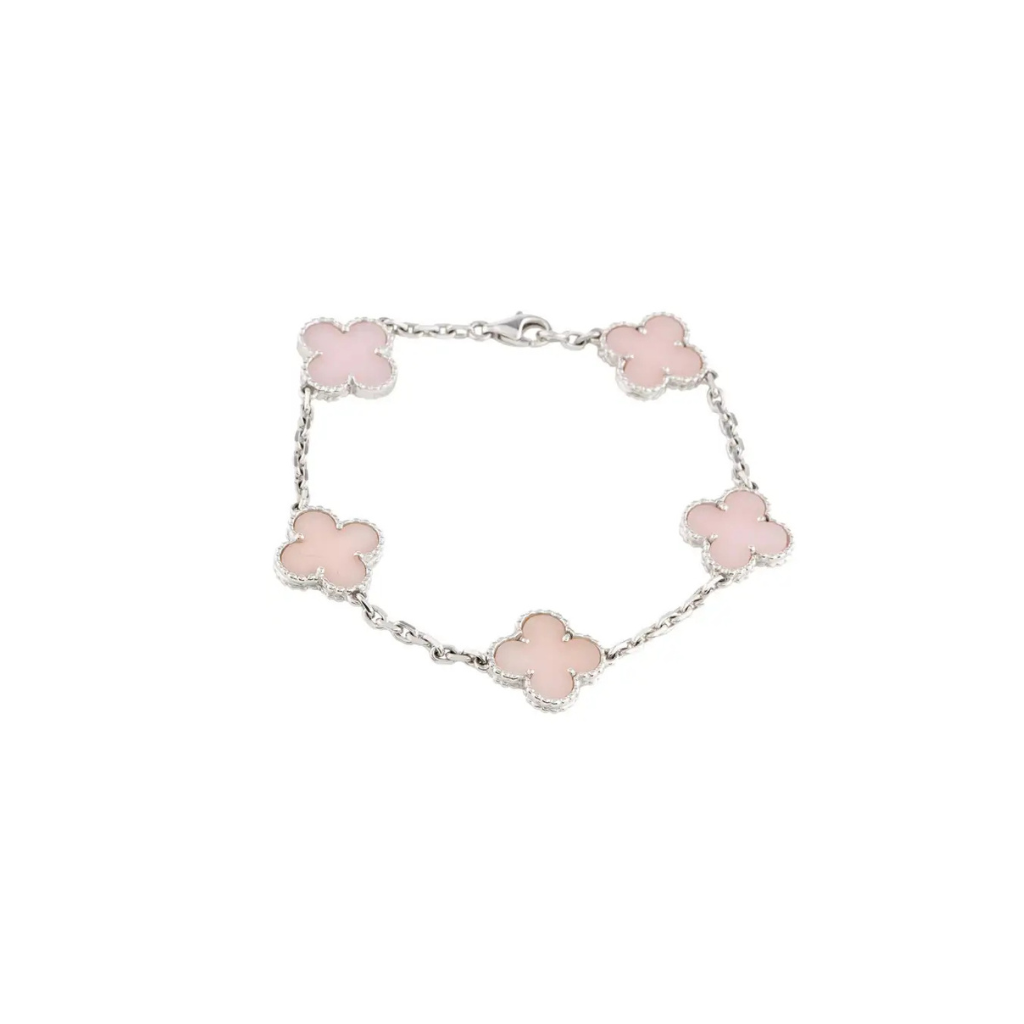 VCA Pink Opal Bracelet