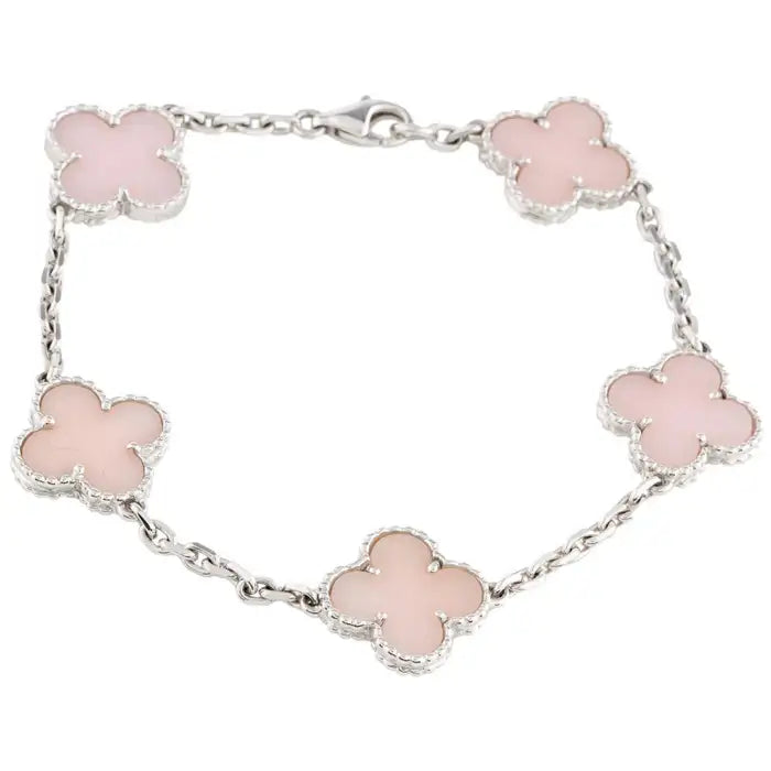 VCA Pink Opal Bracelet