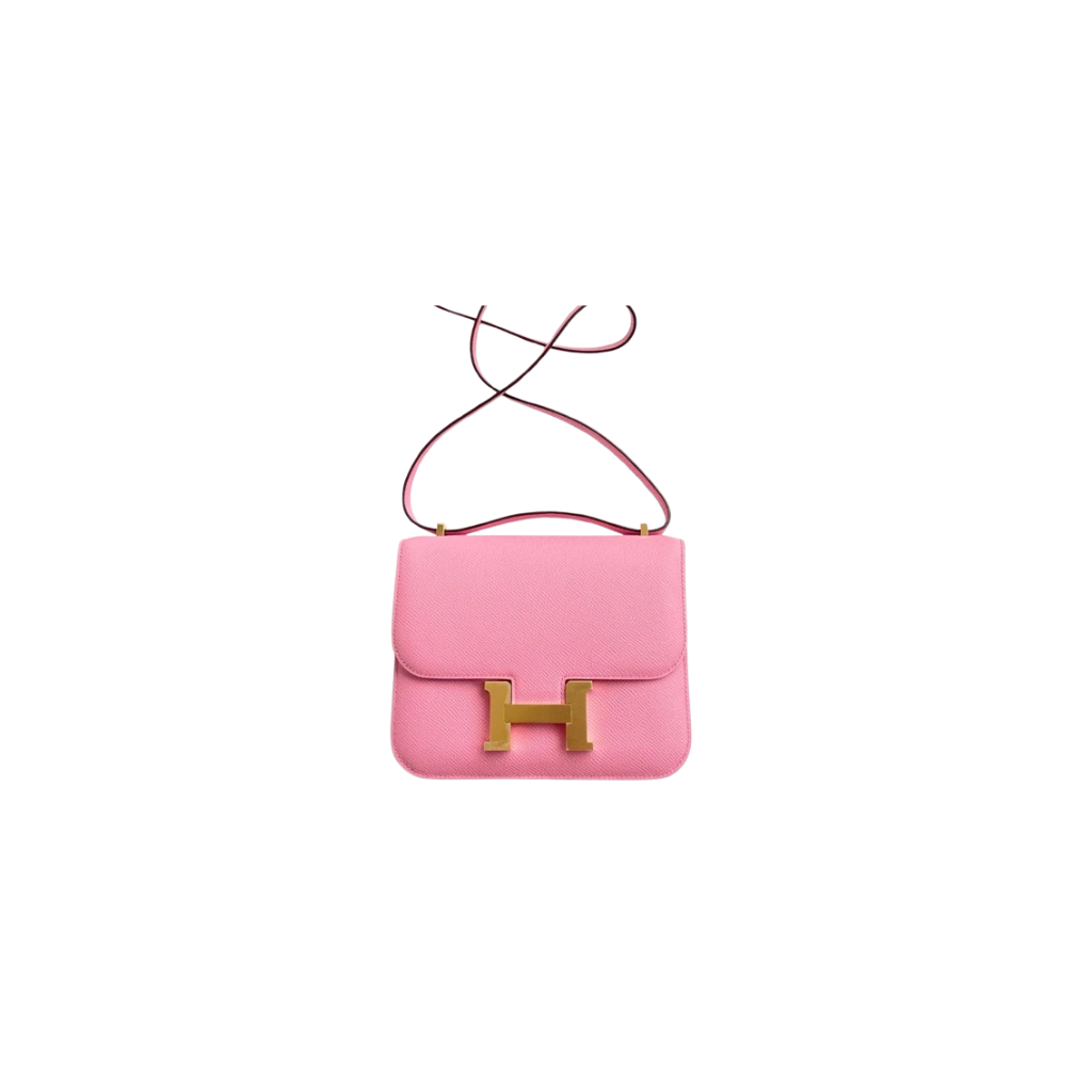 Hermes Mauve Sylvestre Bag