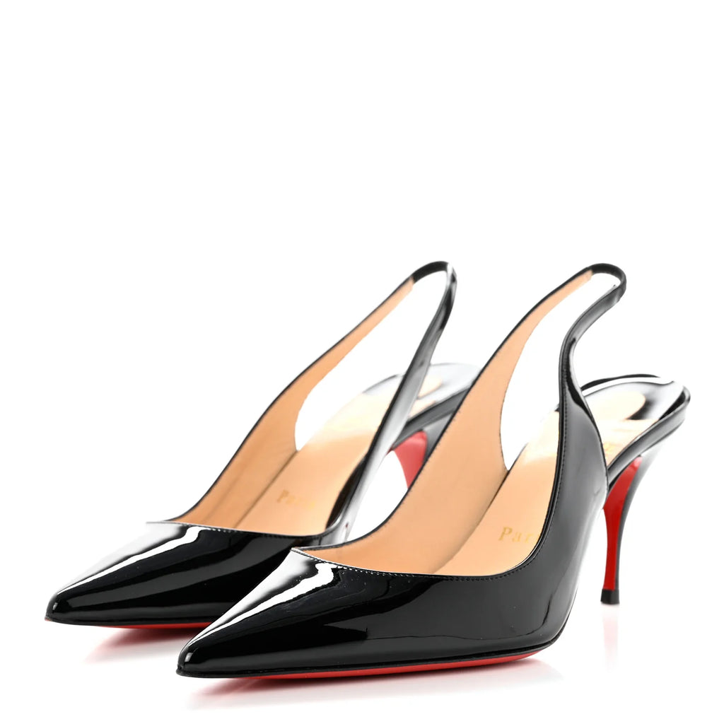 Patent Clare Sling 80 Pumps Black