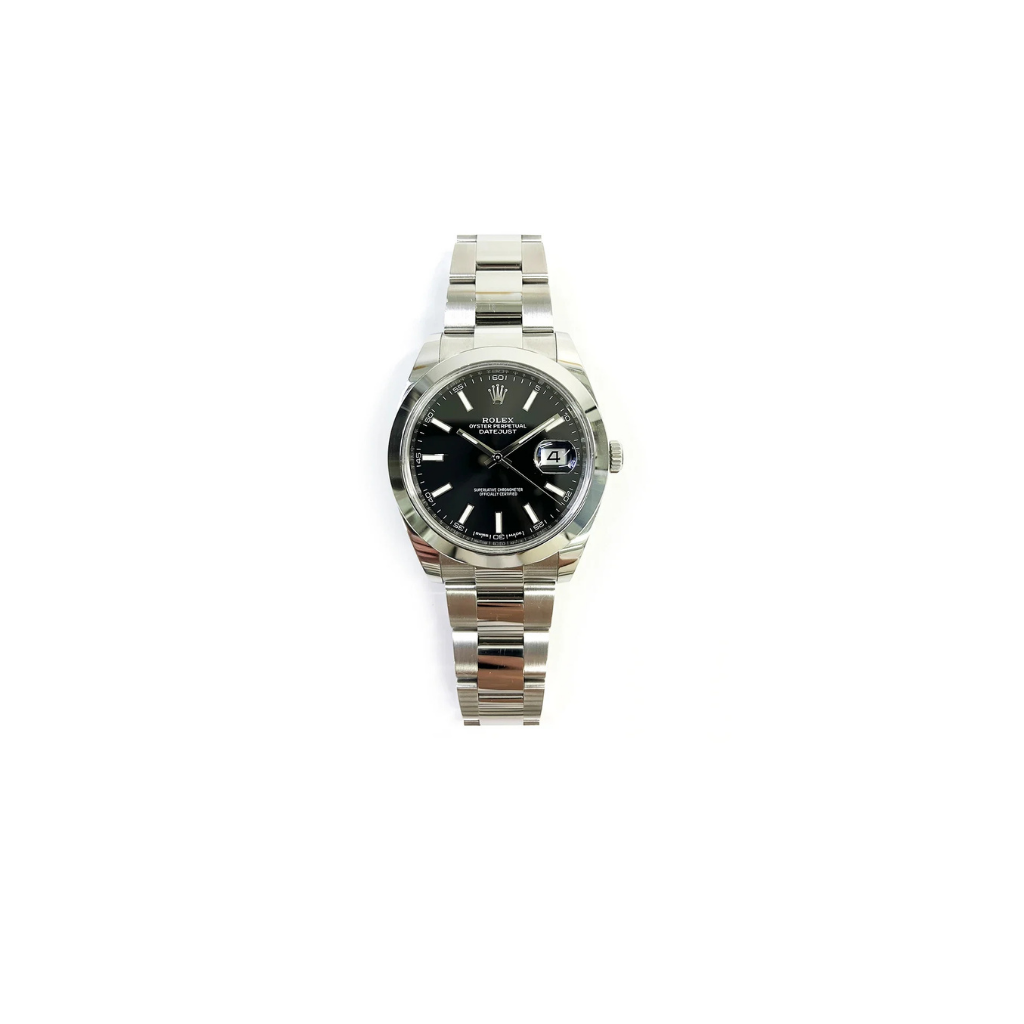 Rolex Datejust Steel Black Dial