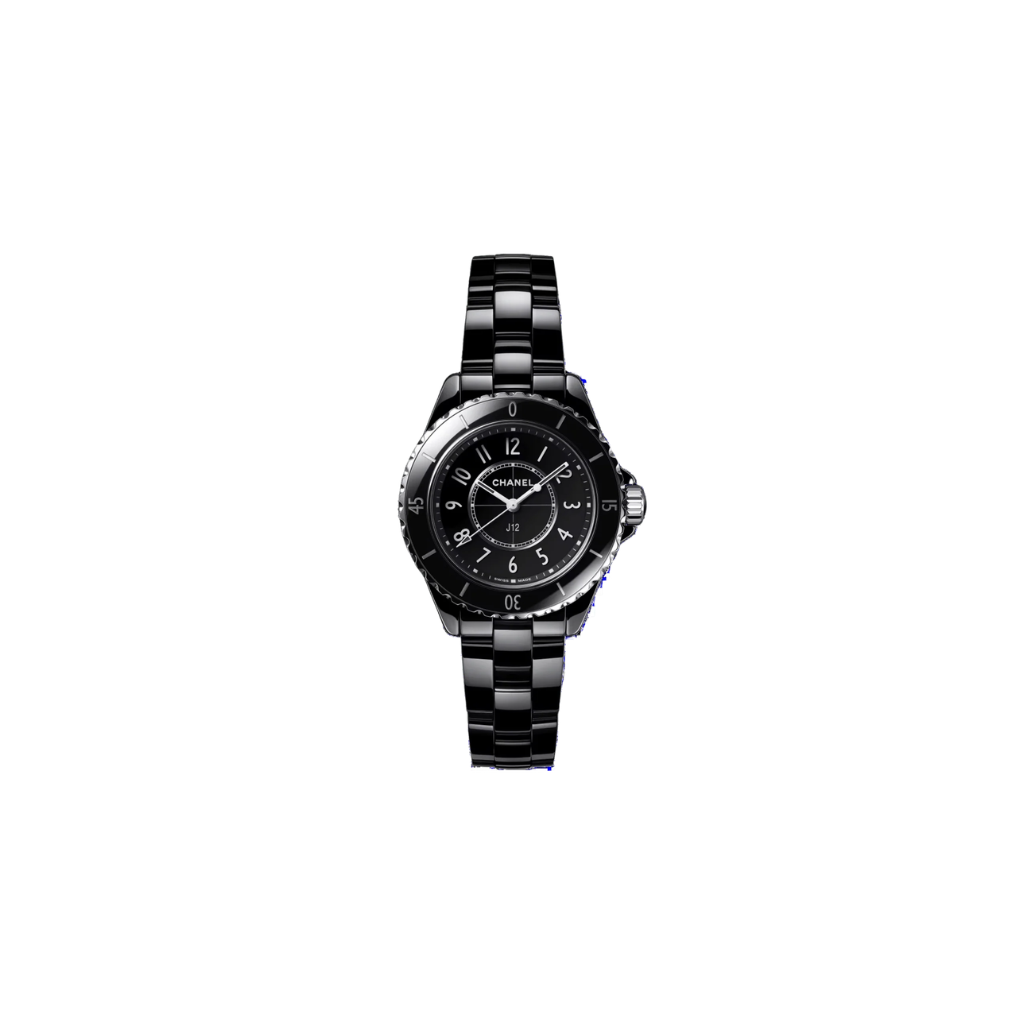 Chanel J12 Silver Black
