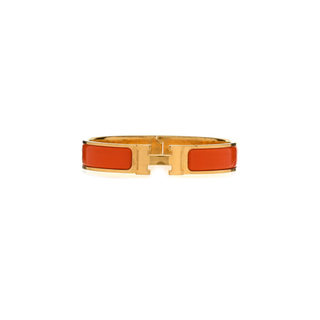Hermes Enamel Orange