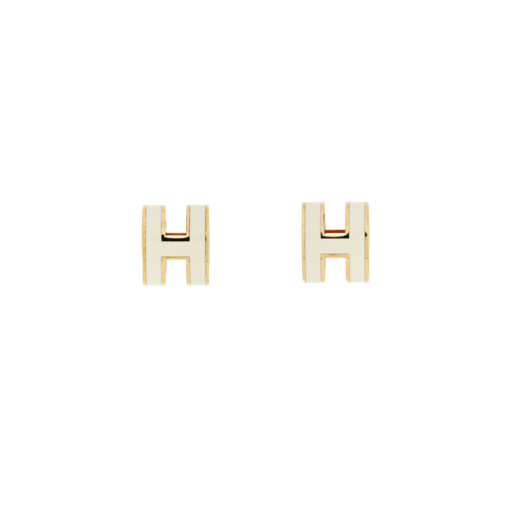 Hermes H Earrings