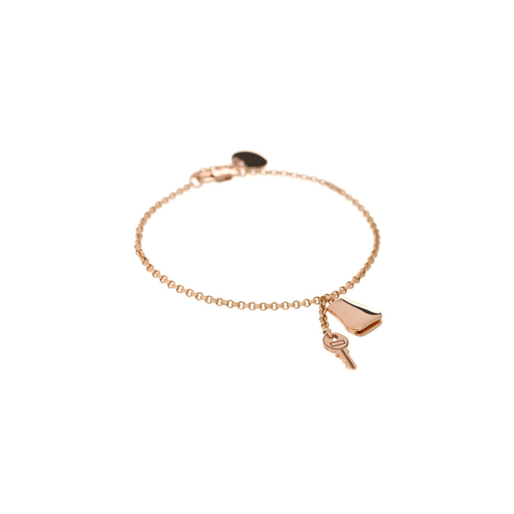 Hermes Rose Bracelet