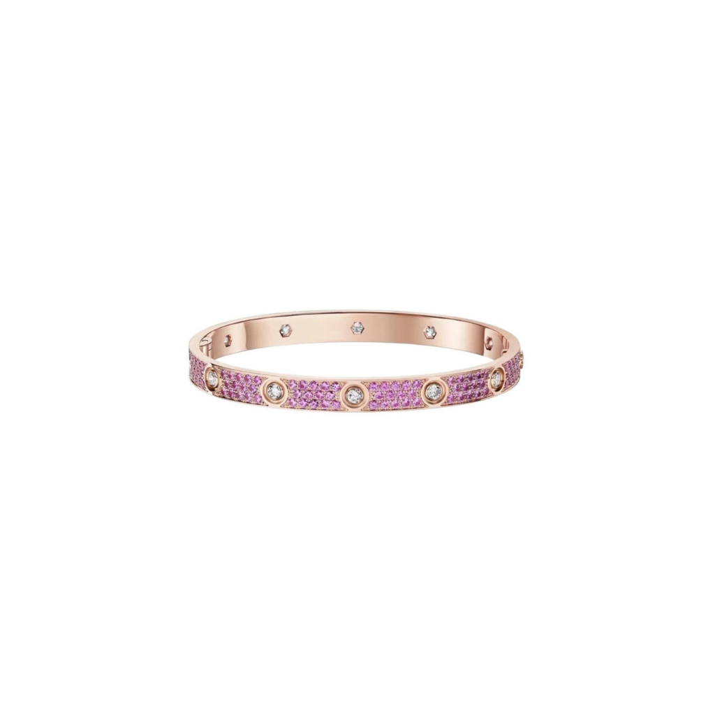 Rose Gold Diamond and Sapphire
