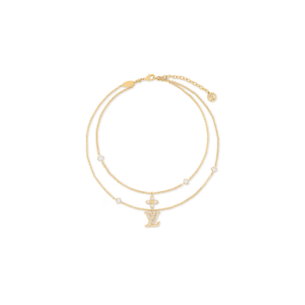 Lady LV Necklace Diamonds
