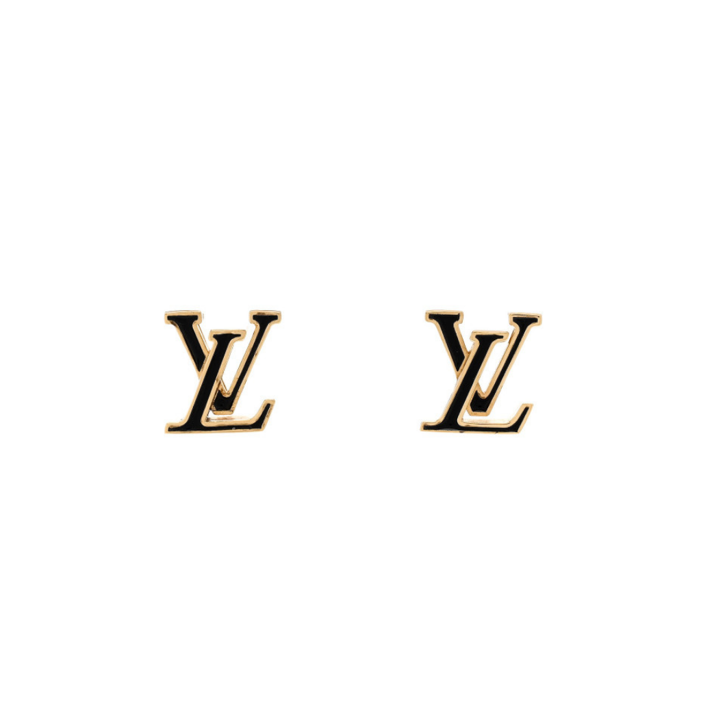 LV Black Earrings